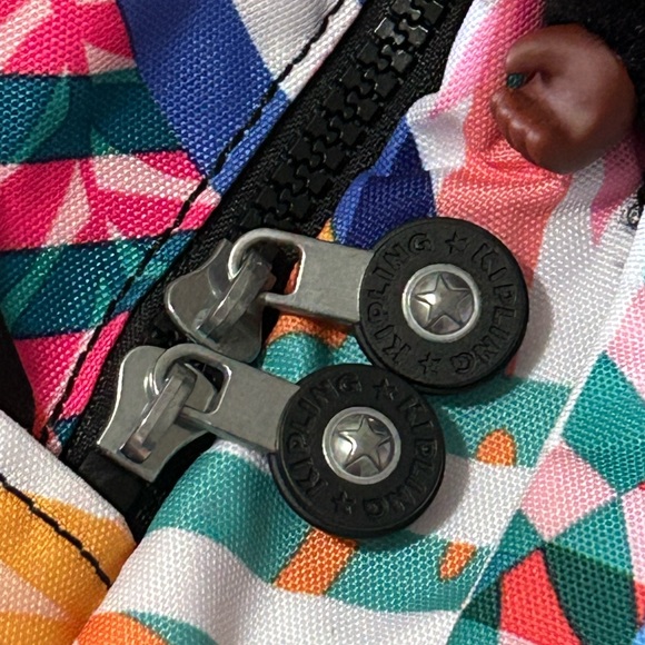 New Kipling Chuwy Backpack Patchwork Garden multicolor large - Picture 4 of 13